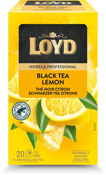 Melnā tēja LOYD Lemon FS 20x1,7g