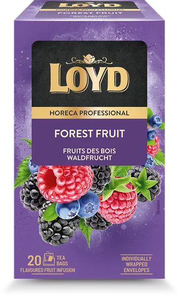 Melnā tēja LOYD Meža ogu FS 20x2g
