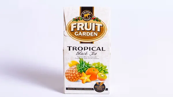 Melnā tēja FRUIT GARDEN Tropical 80g