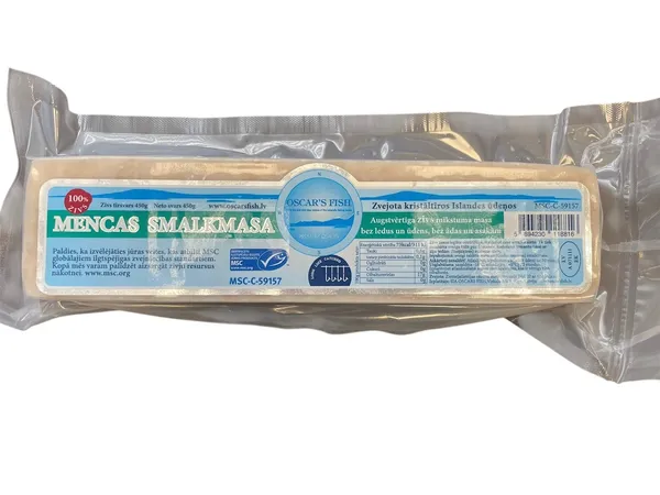 Mencas smalkmassa Oscars Fish 450g