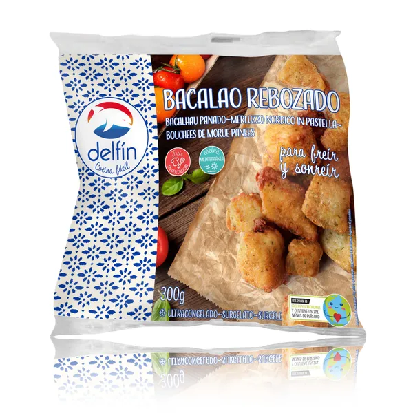 Mencu gabaliņi mīklā DELFIN, saldēti, 300g
