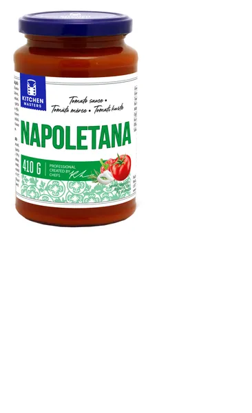 Mērce KITCHEN MASTERS, Itāļu stilā, Napoletana, ar dārzeņiem, 410g