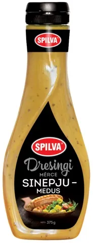 Mērce SPILVA Sinepju-medus, 380ml/375g