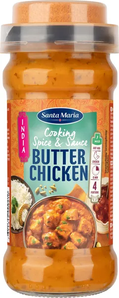 Mērce un garšvielas Butter chicken 360g, Santa Maria