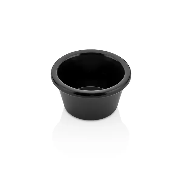 Mērces trauks, 60 ml, melamin, melns