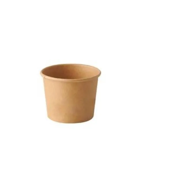 Mērces trauks, vienreizējās lietošanas, Kraft, 60ml, D 6cm, 50gab