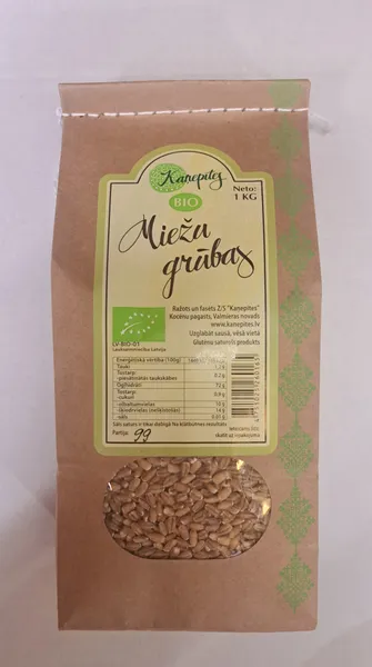 Miežu grūbas BIO, 1kg