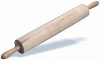 Mīklas rullis, koka, D 7,7 cm, 45,5 / 67,5 cm