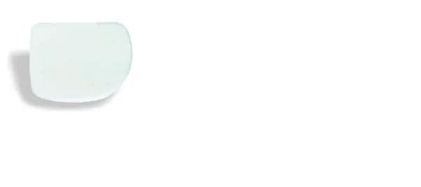 Mīklas skrāpis, polipropilēns, 12,8 x 9 cm