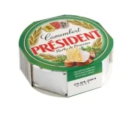 Siers Mīkstais President Camembert ar zaļumiem 120g
