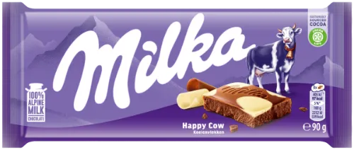 Šokolāde Milka Happy cows 90g