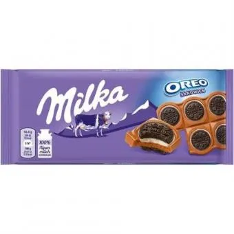 Šokolāde Milka sandwich oreo 92g