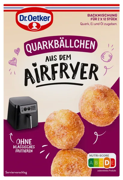 Miltu maisījums biezpiena bumbiņām Dr. Oetker 420g