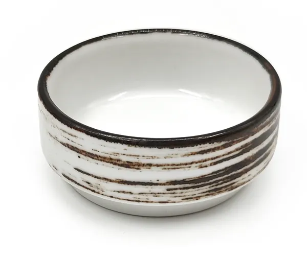 Mini Bļoda NOSTALGIA balta, porcelāna, 60 ml, D 6 cm, 1gab