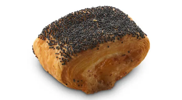 Mini dāņu mīklas smalkmaizīte ar marcinānu un magonēm 120 x 36g, Lantmännen Unibake