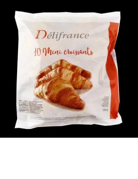 Mini kruasāni, 10gab  x 25g