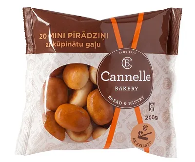Mini pīrādziņi ar kūpinātu gaļu, 200g