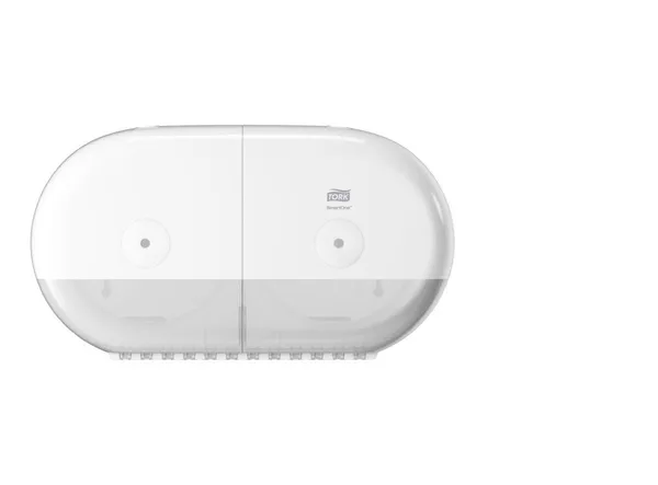 Mini tualetes papīra turētājs Smart One dubultīgs, T9, balts 682000