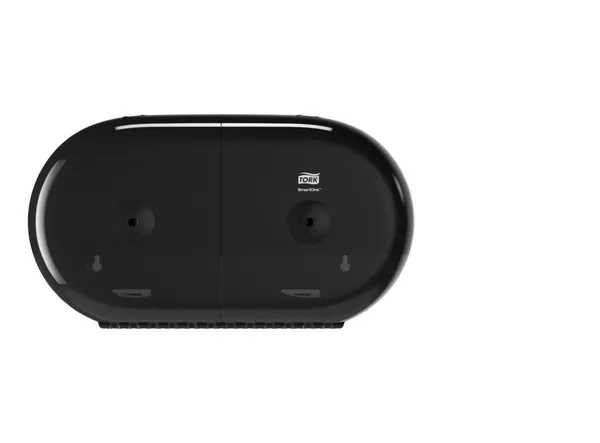 Mini tualetes papīra turētājs Smart One dubultīgs, T9, melns 682008