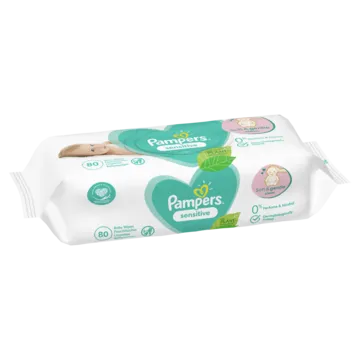 Mitrās salvetes PAMPERS Sensitive, 80 gab.