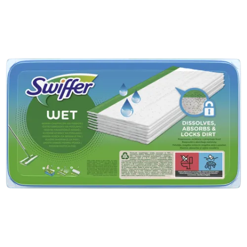 Mitrās salvetes SWIFFER, uzpilde, 20gab