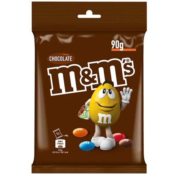 M&M's Chocolate pouch bag 90g