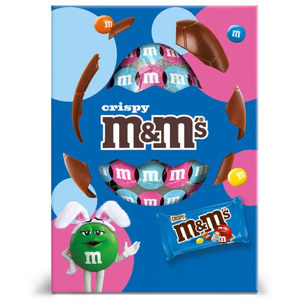 M&Ms Crispy Large egg 156g