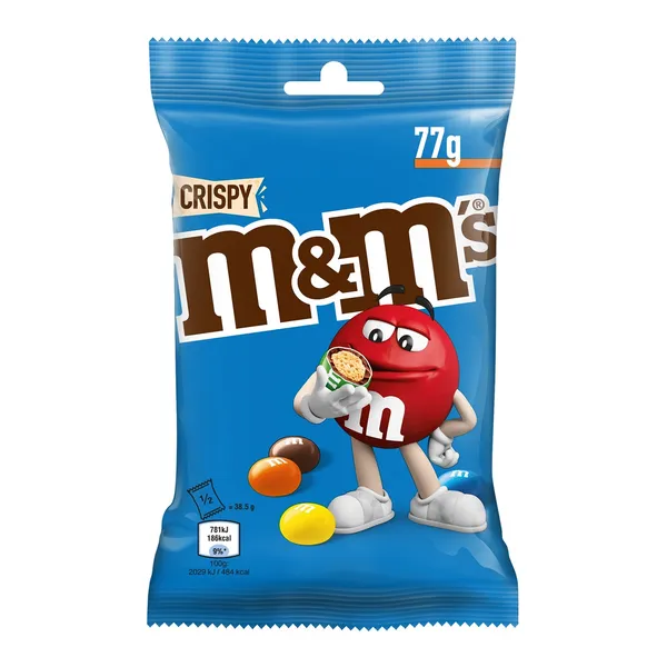 M&M's Crispy pouch bag 77g_NEW