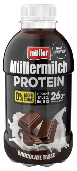 MÜLLERMILCH Piena dzēriens PROTEIN ZERO ar šokolādes garšu 400g