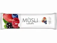 Musli ar meža ogām jogurta glazūrā, 30g