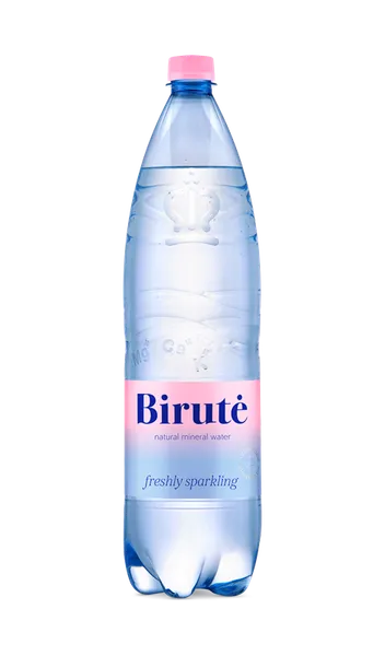 Naturāls minerālūdens Birute, gāzēts, 1,5l (DEP)