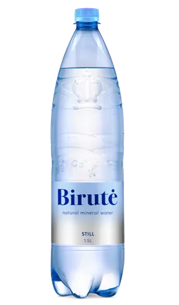 Naturāls minerālūdens Birute, negāzēts, 1,5l (DEP)