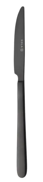 Nazis Ibiza Black Satin, karstiem ēdieniem, 18/0, L 23,7 cm, 12gab