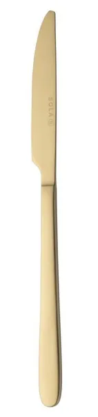 Nazis Ibiza Gold Satin, karstiem ēdieniem, 18/0, L 23,7 cm, 12gab