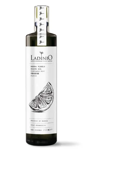 Neapstrādāta augstākā labuma olīveļļa  LADINIO ar apelsīnu, 200ml