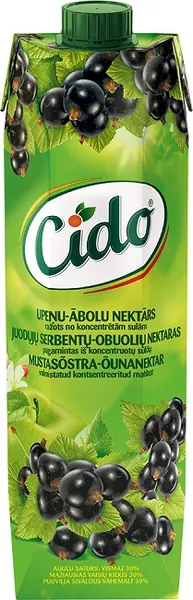 Nektārs Upeņu-ābolu 1L, Cido
