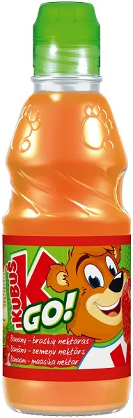 Nektārs KUBUŠ GO Banānu-zemeņu, PET, 0.3l(DEP)