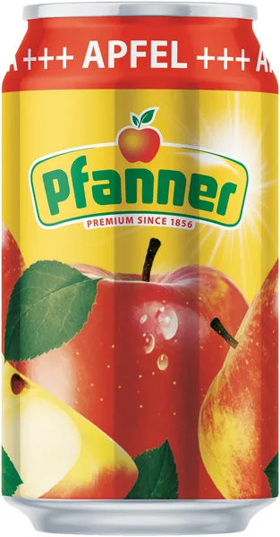 Nektārs PFANNER Ābolu, bundžā, 0.33l (DEP)