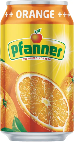 Nektārs PFANNER Apelsīnu, bundžā, 0.33l (DEP)