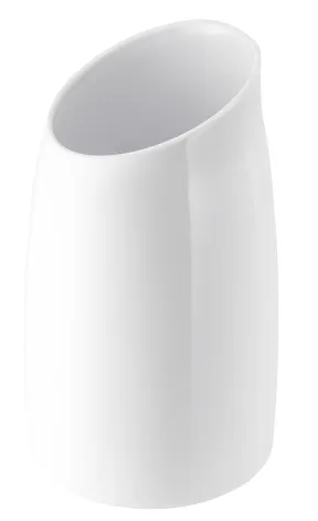 Neliela bļoda mērcei, balta, melamīta D 12cm, H 21.5cm, 1l, 1 gab. (LIETOTS)