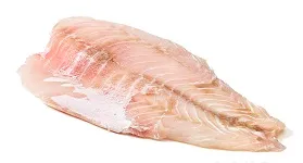 Nīlas asara fileja, saldēta, 300-500g, bez  ādas, 10% glazūra, ~1kg, sver.