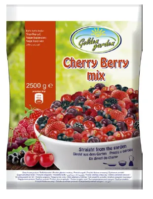 Ogu maisījums GOLDEN GARDEN Cherry Berry, 2.5kg IQF