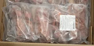 Omāru pusītes, blanšētas, saldētas, 8gab x 190g, 1.52 kg