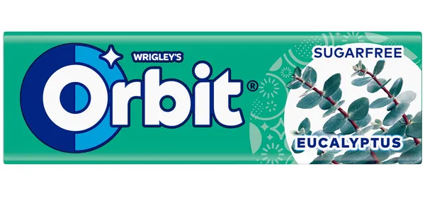 Košļ.gumija Orbit eucalyptus 14g