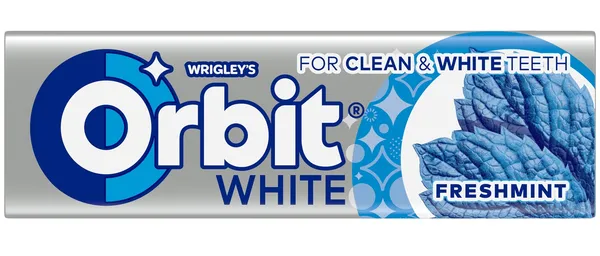 Košļ.gumija Orbit White Freshmint 14g
