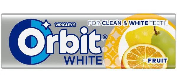 Košļ.gumija Orbit White fruit 14g