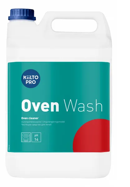 Oven Wash 5 l, mazgāšanas līdzeklis pašattīrošām cepeškrāsnīm, KIILTO
