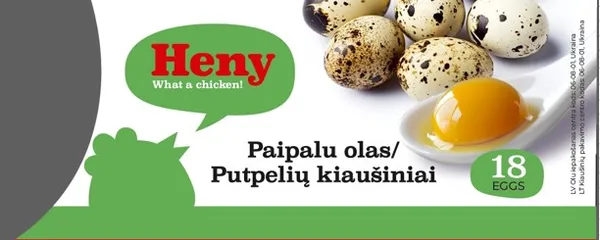 Paipalu olas HENY, 18gab