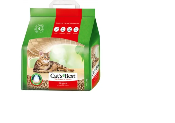 Pakaiši kaķiem CAT'S BEST Best Original, 5l