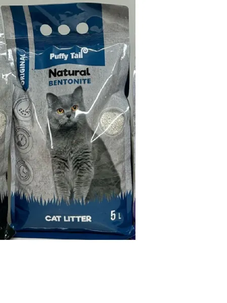 Pakaiši kaķiem PUFFY TAIL, cementējošās, 5l